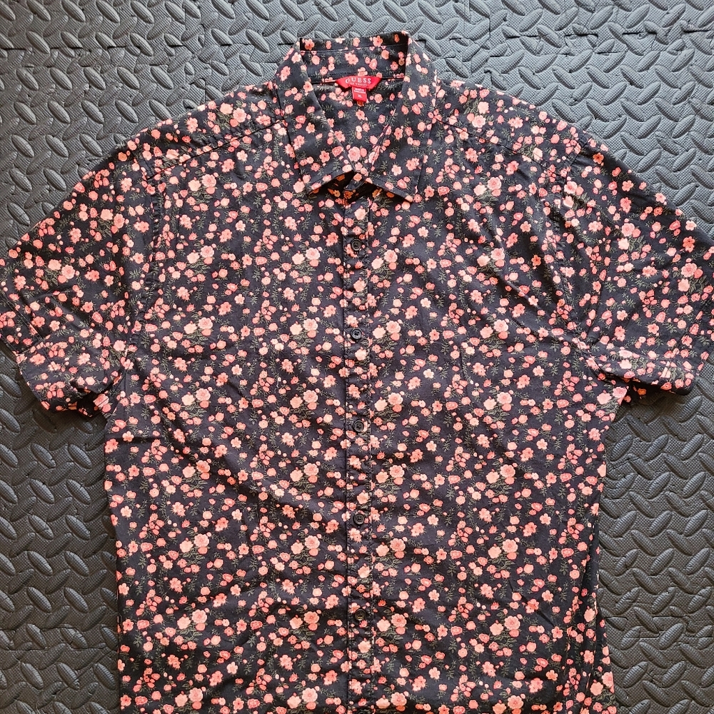 Guess Short Sleeve Dress Shirt
